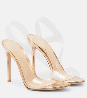 Slingback-Sandalen Metropolis 105 mit Leder | Gianvito Rossi