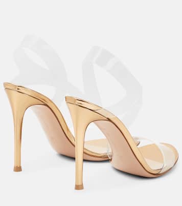 Slingback-Sandalen Metropolis 105 mit Leder | Gianvito Rossi