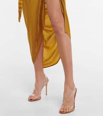 Slingback-Sandalen Metropolis 105 mit Leder | Gianvito Rossi