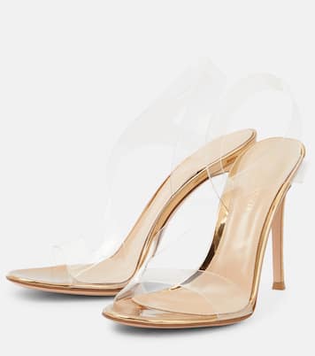 Slingback-Sandalen Metropolis 105 mit Leder | Gianvito Rossi
