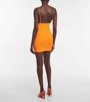 Cutout ruched minidress | Nensi Dojaka
