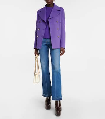 Tan-Go leather platform ankle boots | Valentino Garavani