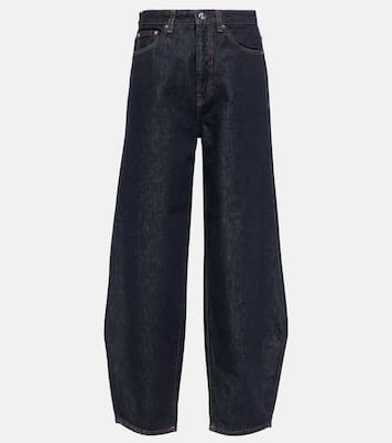 Jeans anchos de tiro alto | Toteme