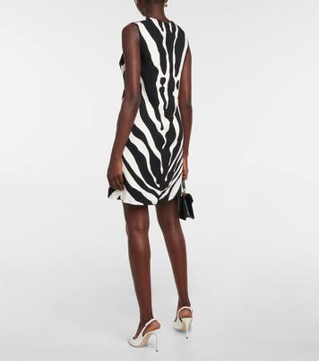 Zebra-print minidress | Dolce&Gabbana