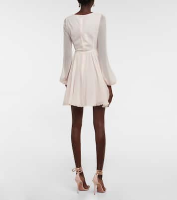Bow-detail ruched minidress | Giambattista Valli