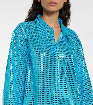Hemd mit Pailletten | Acne Studios