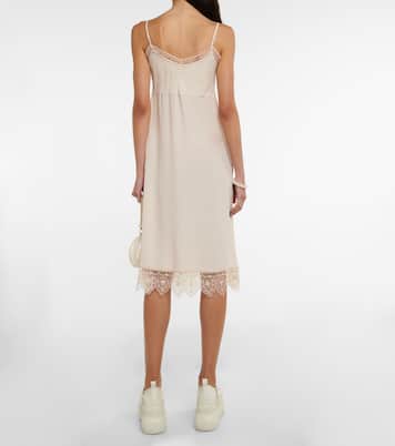 Lace-trimmed midi dress | Simone Rocha