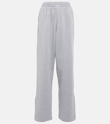x Hailey Bieber wide-leg cotton sweatpants | Wardrobe.NYC