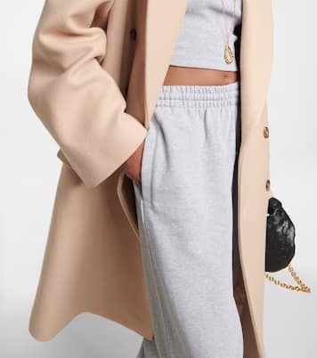 x Hailey Bieber wide-leg cotton sweatpants | Wardrobe.NYC
