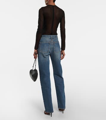 Jean droit Lover à taille basse | Alaïa
