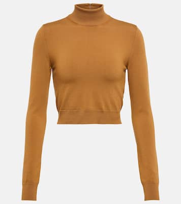 Pullover cropped Balbo in misto lana | Max Mara