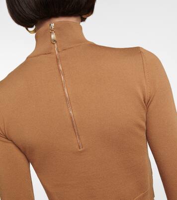 Pullover cropped Balbo in misto lana | Max Mara