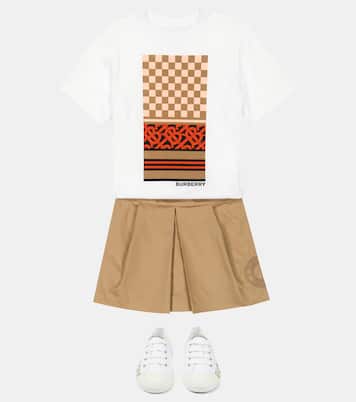 Jupe en coton | Burberry Kids