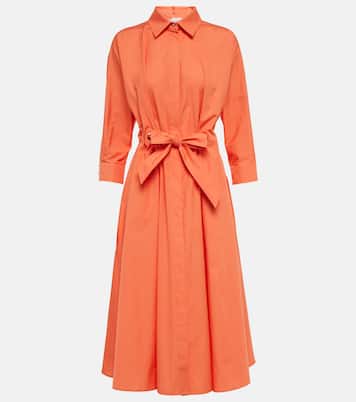 Hemdblusenkleid Flavio aus Baumwollpopeline | Max Mara