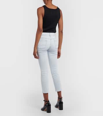 Jeans slim Roxanne de tiro medio | 7 For All Mankind