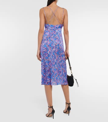 Paysa printed silk-blend midi dress | Isabel Marant