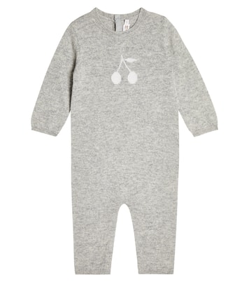 Baby intarsia cashmere bodysuit | Bonpoint