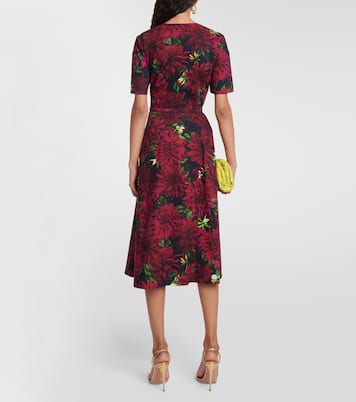 Midikleid aus Popeline | Oscar de la Renta
