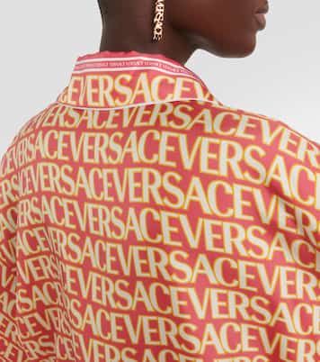 Hemd aus Seide | Versace