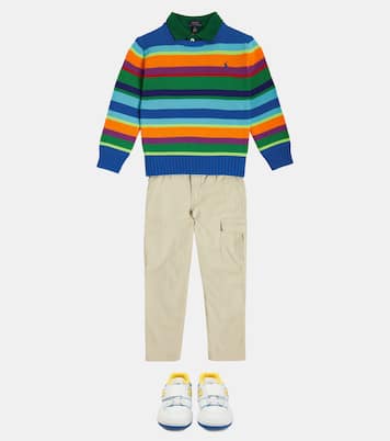 Pull rayé en coton | Polo Ralph Lauren Kids