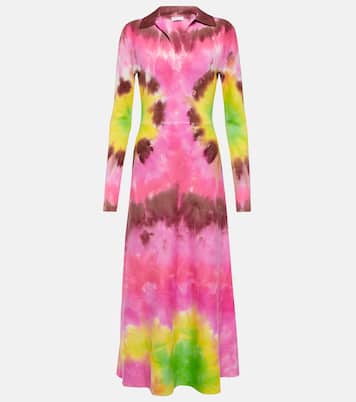 Abito midi tie-dye in cashmere e seta | Gabriela Hearst