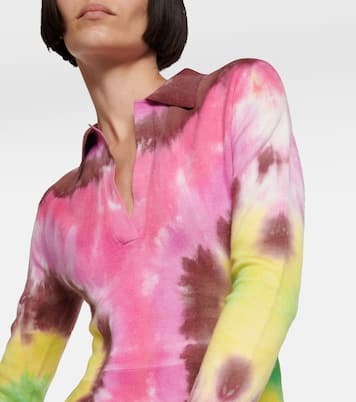 Abito midi tie-dye in cashmere e seta | Gabriela Hearst