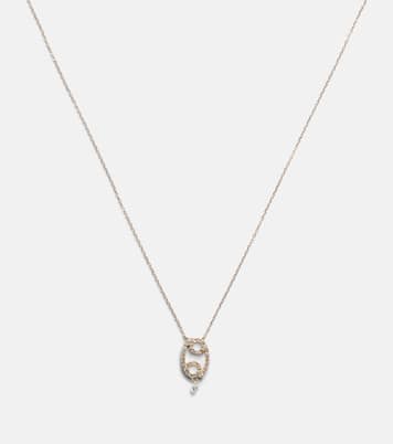 Collier Cancer en or 18 ct et diamants | Persée
