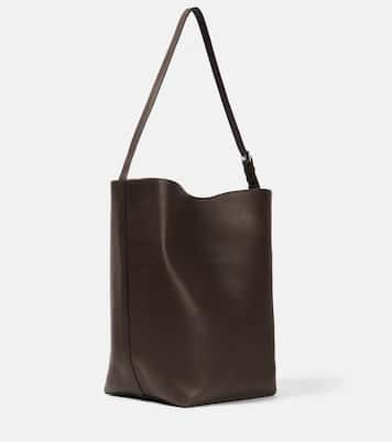 Large N/S leather tote bag | The Row