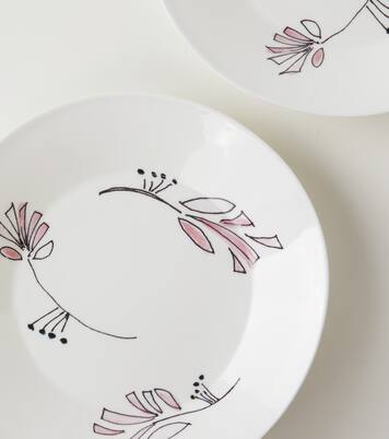 x Marni Fiore Rosa set of 2 deep plates | Serax