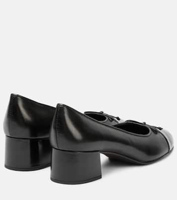 Bow leather pumps | Tory Burch