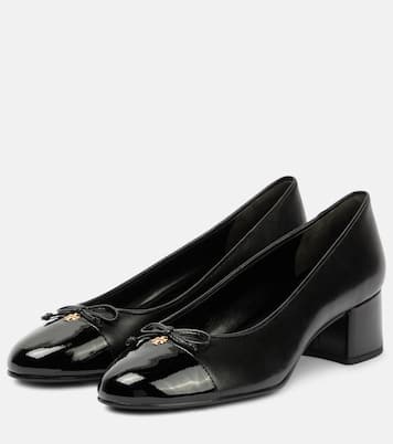 Bow leather pumps | Tory Burch