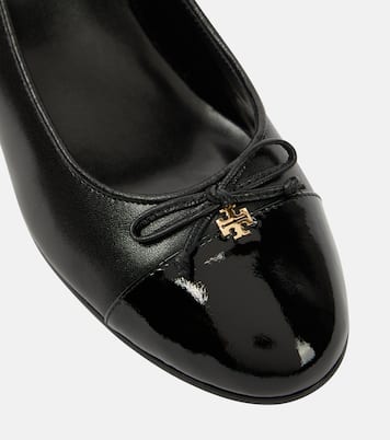 Bow leather pumps | Tory Burch