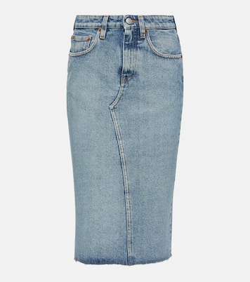Jupe midi en jean | MM6 Maison Margiela