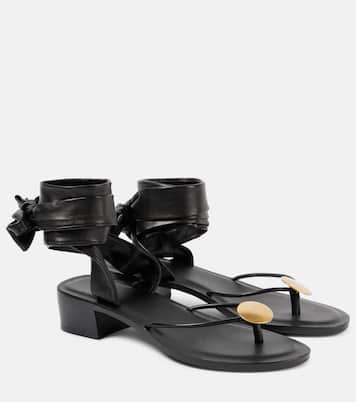 Sandalen Cord aus Leder | The Row