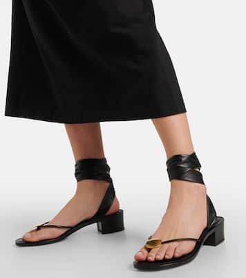 Sandalen Cord aus Leder | The Row