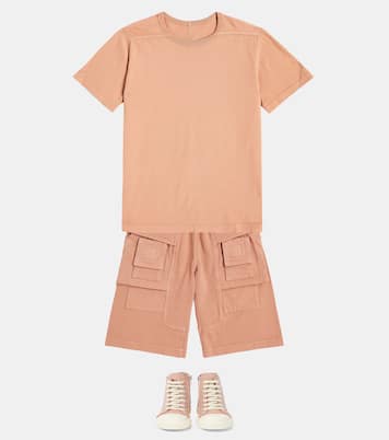 T-Shirt Level T aus Baumwoll-Jersey | Rick Owens Kids