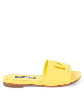 Mules DG en cuir | Dolce&Gabbana Kids