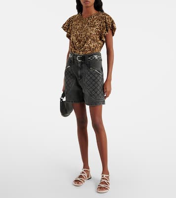 Sandali Lipa in pelle con borchie | Isabel Marant