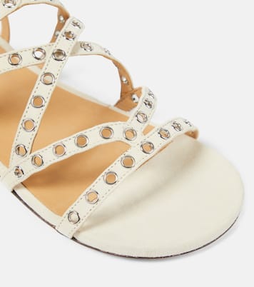 Sandali Lipa in pelle con borchie | Isabel Marant