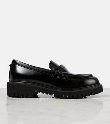 Mocassins Rockstud en cuir | Valentino Garavani