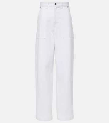 Jeans a gamba larga Hewitt a vita alta | Khaite