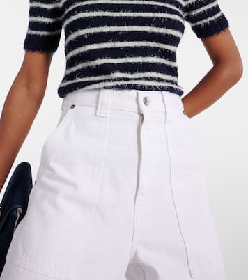 Jeans a gamba larga Hewitt a vita alta | Khaite
