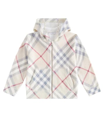 Sudadera de lana con Burberry Check | Burberry Kids