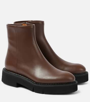 Ankle Boots Clover aus Leder | Clergerie