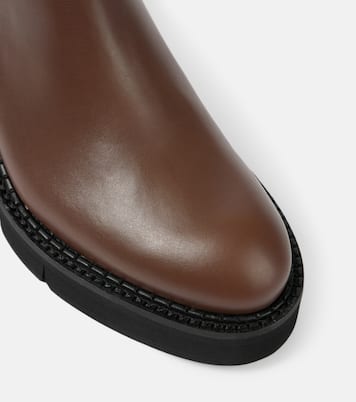 Ankle Boots Clover aus Leder | Clergerie