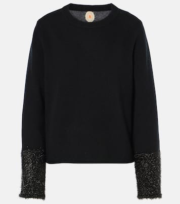 Pullover in maglia con lamé | Jardin des Orangers