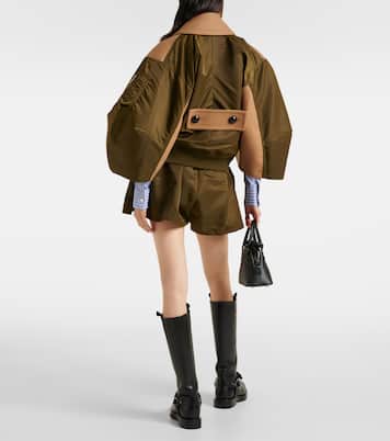 Wool and twill jacket | Sacai