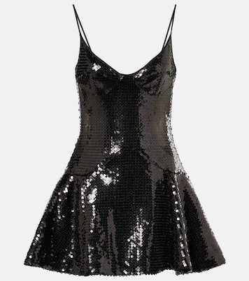 Abito corto con paillettes | David Koma