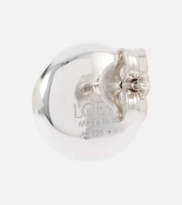 Orecchini Anagram Pebble in argento sterling  | Loewe