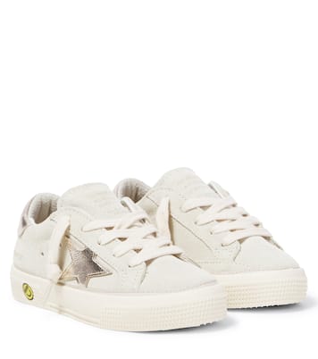 Baskets May en daim | Golden Goose Kids